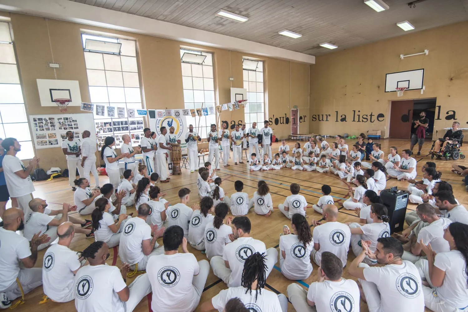 La grande roda del batizado di Grenoble